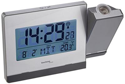 Techno Line WT538 WT 538 Projectieklok Zendergestuurd Zilver Techno Line WT538 WT 538 Projectieklok Zendergestuurd Zilver