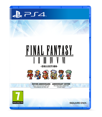 Final Fantasy I-VI Pixel Remaster Collection Anniversary Edition
