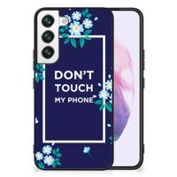 Samsung Galaxy S22 | Telefoon Hoesje | Flowers Blue DTMP - thumbnail