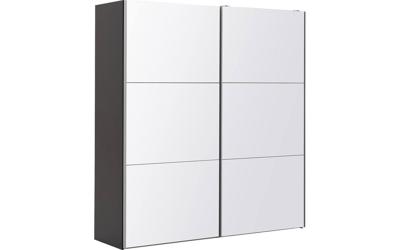 Goossens Kledingkast Easy Storage Sdk, 203 cm breed, 220 cm hoog, 2x 3 paneel glas schuifdeuren Goossens Kledingkast Easy Storage Sdk, 203 cm breed, 220 cm hoog, 2x 3 paneel glas schuifdeuren