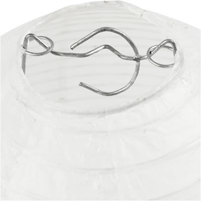 Creativ Company Rijstpapier lamp wit druppel, 27cm
