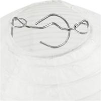 Creativ Company Rijstpapier lamp wit druppel, 27cm - thumbnail