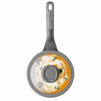 BergHOFF LEO Stone+ Steelpan met Deksel - 18cm - thumbnail
