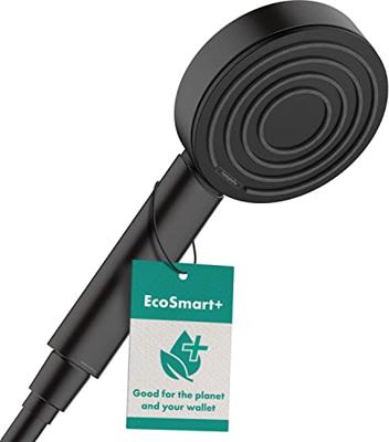 Hansgrohe Handdouche Pulsify S 105 1 Jet EcoSmart Mat Zwart Hansgrohe Handdouche Pulsify S 105 1 Jet EcoSmart Mat Zwart
