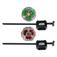 Beyblade X and Star Wars Collab Luke Skywalker 4-80B vs. Darth Vader 4-60B - thumbnail