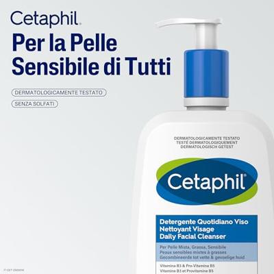 Daily facial cleanser
