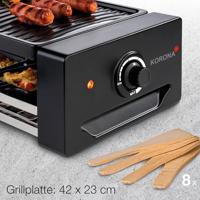 Korona 45070 Gourmetstel 8 pannen Zwart, Zilver - thumbnail