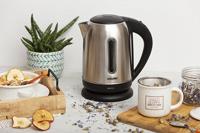 Mesko MS 1288 waterkoker 1,7 l 2200 W Zwart, Roestvrijstaal - thumbnail