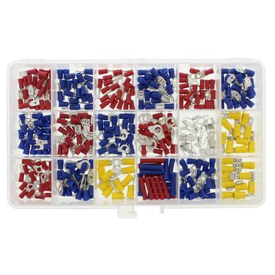 Assortiment gangbare Geïsoleerde Kabelschoenen verpakt 325 stuks