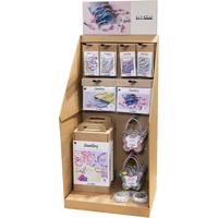 Creativ Company Grote tafeldisplay, sieraden, kinderen, h: 834 mm, d: 322 mm, b: 416 mm, 54 eenh./ 1 stuk - thumbnail