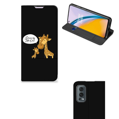 OnePlus Nord 2 5G Magnet Case Giraffe OnePlus Nord 2 5G Magnet Case Giraffe