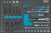HAZET Dopsleutelset | TORX® dubbele ringsleutels | dopsleutels, enz. | 1/2 inch (12,5 mm) vierkant hol, 3/8 inch (10 mm) vierkant hol, 1/4 inch (6,3 - thumbnail