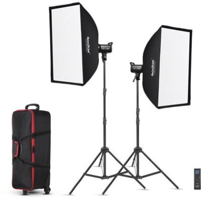 Godox SL100BI Kit - LED light kit Bi-Color (2xSL100Bi & accessories)