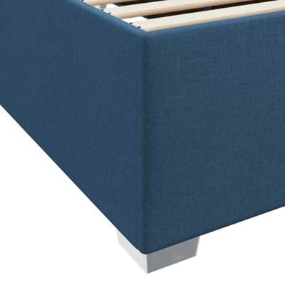 Bedframe Anders Blauw 80 x 200 cm Stof