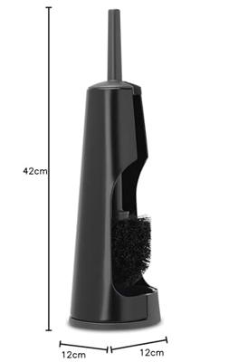 Brabantia Classic Toiletborstel Met Houder Matt Black