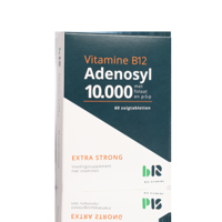 B12 Adenosyl 10.000 met Folaat - 60 tabletten - thumbnail