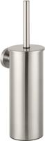 Saqu Nemo toiletborstel met houder 9,2x12x35,2cm geborsteld RVS - thumbnail