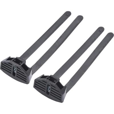 Axa Ringslot bevestigingsset flex - zwart