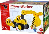 Big power worker midi graafmachine met figuur - thumbnail