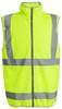 Ragetta RG257 Pro Hi-Vis Full Zip Gilet - Yellow - 3XL - thumbnail