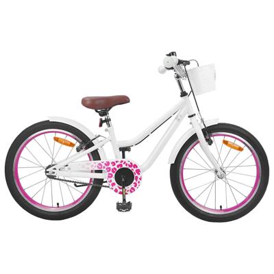 Kinderfiets 20 Inch voor 6-11 jaar oud Wit