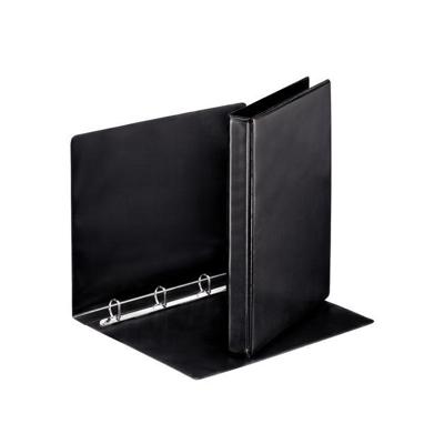 Presentatieringband Esselte Essentials panorama A4 4-rings D-mechaniek 30mm zwart Presentatieringband Esselte Essentials panorama A4 4-rings D-mechaniek 30mm zwart