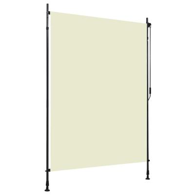 VidaXL Rolgordijn voor buiten 150x270 cm crème