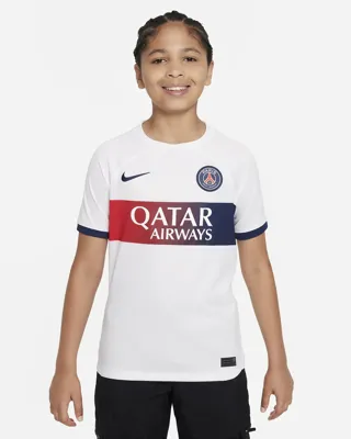 Paris Saint-Germain Shirt Uit Junior 2023/2024 - Maat 140 - Kleur: DonkerblauwRoodWit | Soccerfanshop