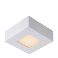 Lucide BRICE-LED - Plafonnière Badkamer - LED Dimb. - 1x8W 3000K - IP44 - Wit - thumbnail