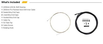 JAGWIRE 1x pro shift kit - stealth black