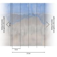 Livingwalls The Wall II - Blauw - Aquarel - 392331 - thumbnail