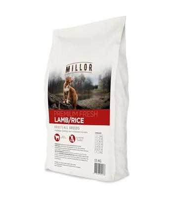 Millor premium extruded fresh adult lamb / rice