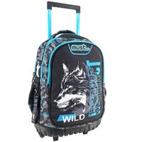 Animal Planet Rugzak Trolley Wolf - 44 x 34 x 20 cm - Polyester - thumbnail