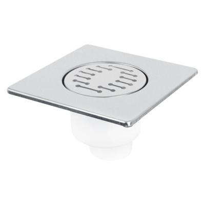 Doucheput Differnz Basic 150x150mm Onderuitlaat 48.5mm