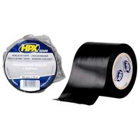 HPX PVC isolatietape | Zwart | 50mm x 10m - BI5010 - BI5010 - thumbnail