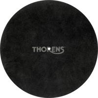 Thorens Leather turntable mat zwart - thumbnail