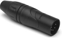 Amphenol AX5MB XLR Connector 5-polig XLR Kabeldeel Male AX Serie - Zwart - thumbnail