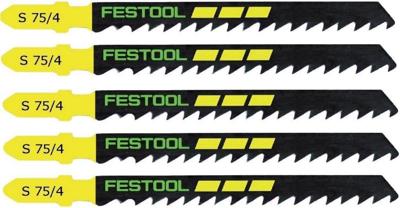 Festool Accessoires Decoupeerzaagblad S 75/4/5 | 5 stuks | 486546