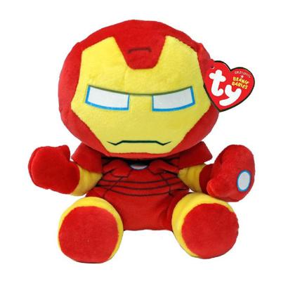 Ty Beanie babies marvel iron man soft, 15cm Ty Beanie babies marvel iron man soft, 15cm