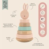 Trixie Houten Stapeltoren Mrs. Rabbit - thumbnail