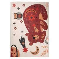 Amiah Kinderkleed beer Happy Dreams - Multicolor - 115x170 cm - thumbnail