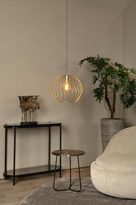 Lucide DANZA - Hanglamp - Ø 40 cm - 1xE27 - Mat Goud / Messing