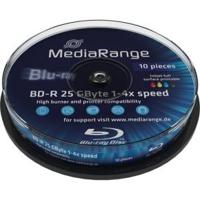 MediaRange MR496 Lees/schrijf blu-ray disc BD-R 25 GB 10 stuk(s) - thumbnail