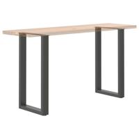 Bartafelpoten 2 st U-vormig 40x(90-91) cm staal antraciet - thumbnail