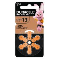 Batterij Duracell Hearing DA13 Ø7,9mm 310mAh 6 stuks - thumbnail