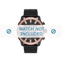 Diesel horlogeband DZ4390 Leder Zwart 26mm - thumbnail