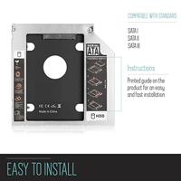 HDD/SSD SATA Adapter Optische Unit (9,5 mm) Ewent EW7003 - thumbnail
