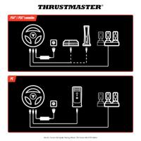 Thrustmaster T248P FF Wheel (PS5/PC) Stuurwiel PC, PlayStation 4, PlayStation 5 Zwart, Zilver Incl. pedaal - thumbnail