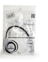 Adapter Mini DisplayPort naar HDMI GEMBIRD A-MDPM-HDMIF-02 - thumbnail