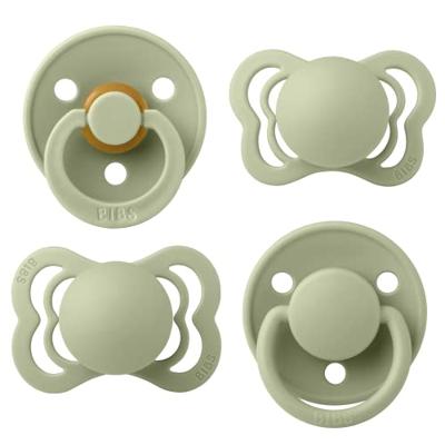 Set van 4 Try It spenen - BIBS saliegroen - thumbnail